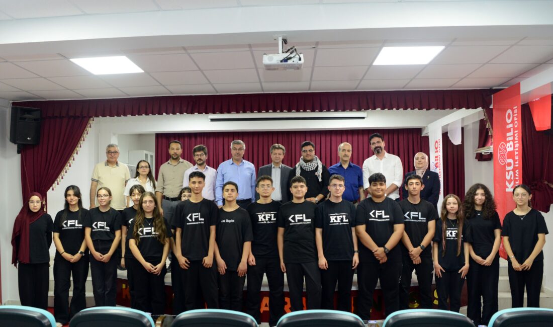 “Gazze’de Öğrenci Olmak” Bilim Kafe Etkinliği ile Ele Alındı KSÜ, güncel toplumsal meselelerin akademik ve bilimsel perspektifle ele alınmasına
