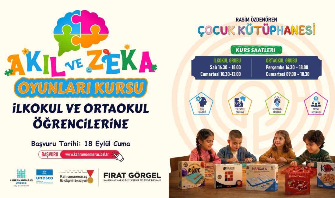 Büyükşehir’den Çocuklara Eğlenerek Öğrenmeye Davet Büyükşehir Belediyesi, ilkokul ve ortaokul öğrencilerine yönelik “Akıl ve Zekâ