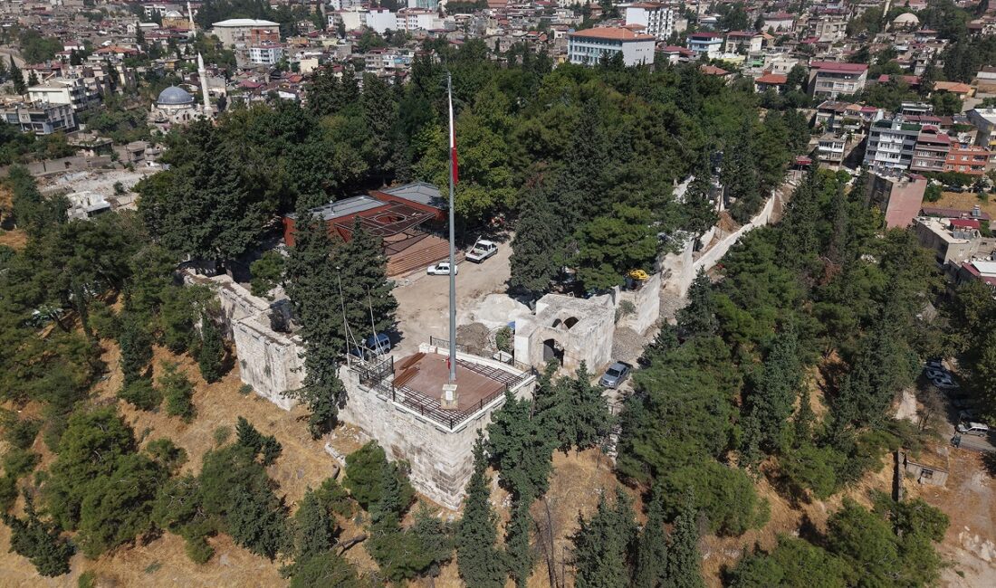 Tarihi Kahramanmaraş Kalesi, Ziyaretçilerini Ağırlamak İçin Gün Sayıyor Şehrin geçmişten günümüze uzanan köklü tarihinin önemli tanıkları arasında yer