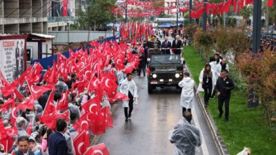 29 Ekim Cumhuriyet Bayramı’nın 103’üncü yıl dönümü dolayısıyla düzenlenen kutlamalar,