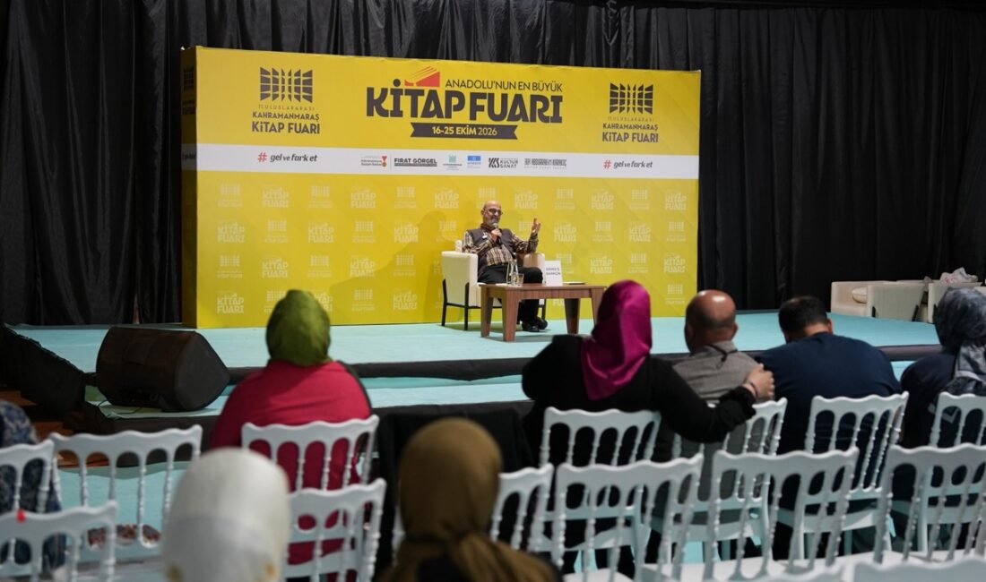 Savaş Barkçin, Kitap Fuarı’nda Okurlarına Seslendi Büyükşehir Belediyesinin 11. Uluslararası Kahramanmaraş Kitap Fuarı’nın üçüncü gününde okurlarla