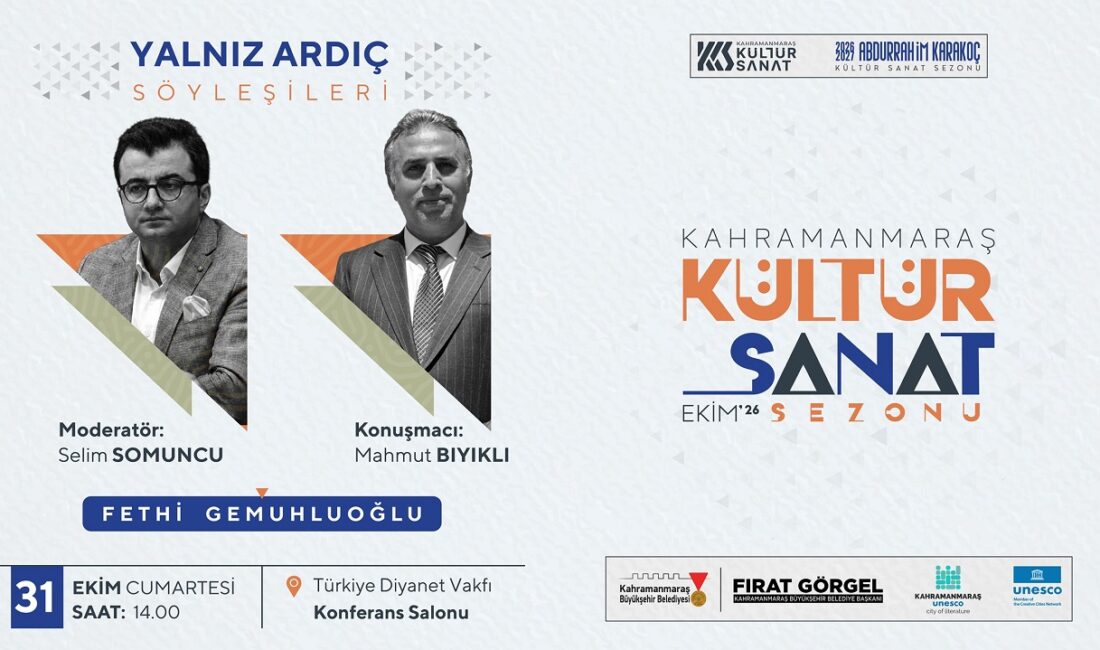 Büyükşehir’den 31 Ekim’de Edebiyat ve Gençlik İçin İki Özel Buluşma Büyükşehir Belediyesi, 31 Ekim Cumartesi günü düzenleyeceği iki ayrı programla
