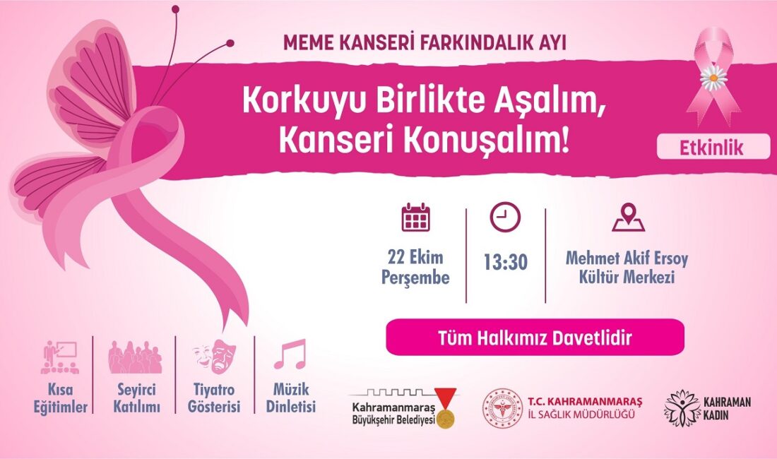 Büyükşehir’den Meme Kanseri İçin Farkındalık Etkinliği Büyükşehir Belediyesi, dünyada ve Türkiye’de kadınlarda en sık görülen hastalık