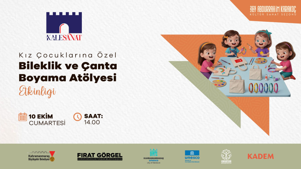 Büyükşehir’den Kız Çocuklarına Özel Boyama Etkinliği Büyükşehir Belediyesi, Kahraman Kadın Akademisi ve KADEM iş birliğinde kız
