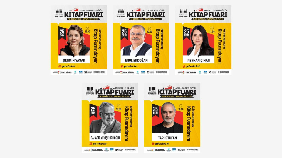 Anadolu’nun En Büyük Kitap Fuarı Son Gününde 5 Değerli İsmi Ağırlayacak Büyükşehir Belediyesinin 11. Uluslararası Kahramanmaraş Kitap Fuarı, son gününde de